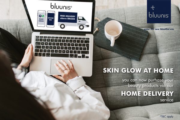 delivery home sweet skincare bluunis